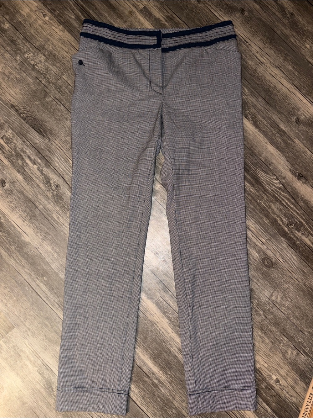 ZAC POSEN Women’s Pants in navy / white - size 2